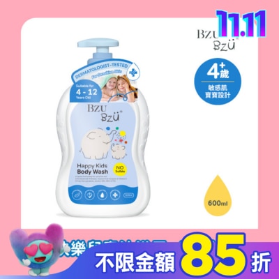 BZUBZU BZU BZU 快樂兒童沐浴露(果香) 600ml