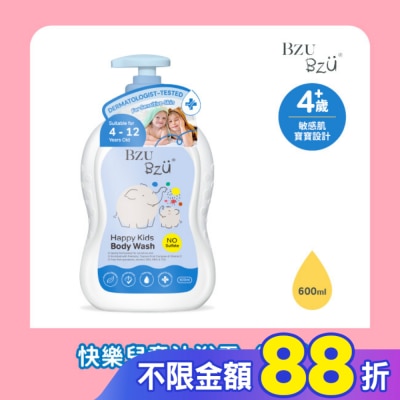 BZUBZU BZU BZU 快樂兒童沐浴露(果香) 600ml