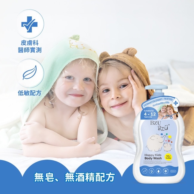 BZU BZU 快樂兒童沐浴露(果香) 600ml