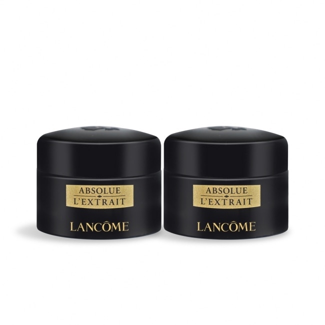 LANCOME 蘭蔻 絕對完美黑鑽奢燦乳霜(5ml)X2-專櫃公司貨