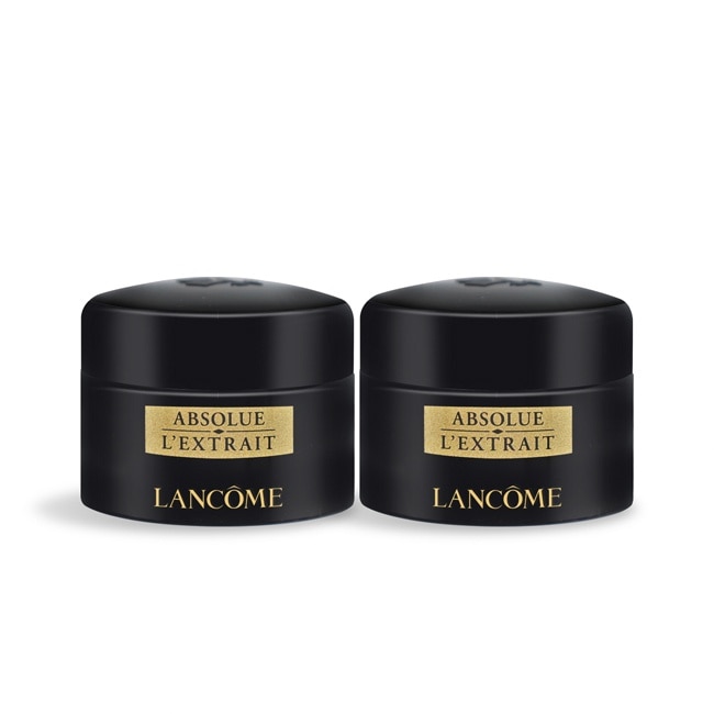LANCOME 蘭蔻 絕對完美黑鑽奢燦乳霜(5ml)X2-專櫃公司貨