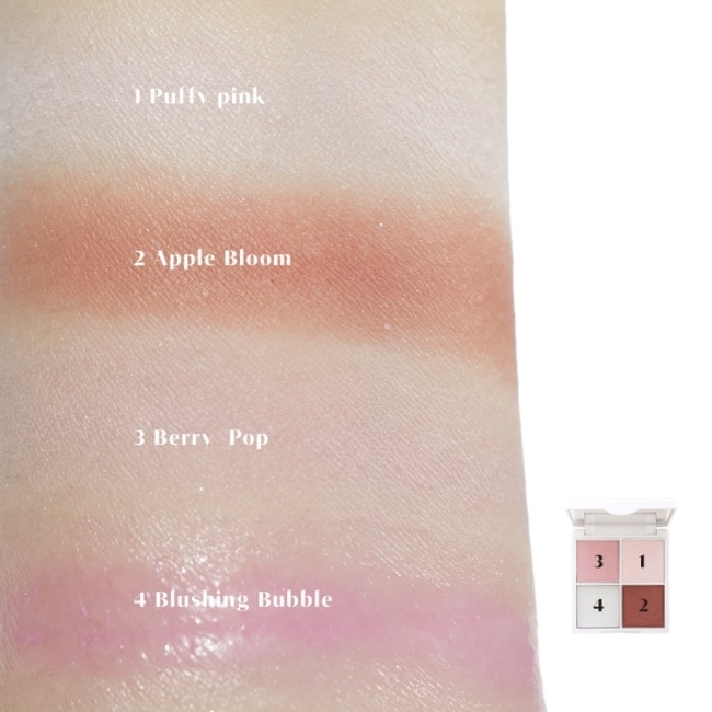 FreshO2 X 三麗鷗 Hello Kitty Happy Day 4色腮紅盤 11.5g