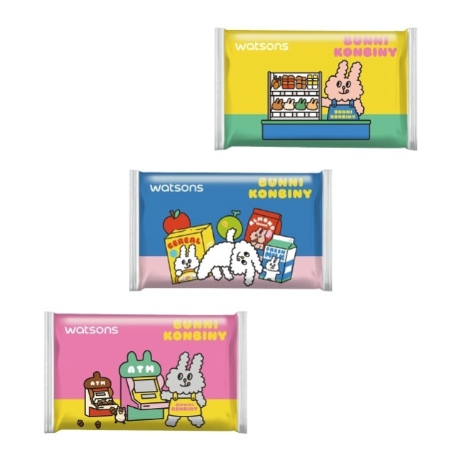 屈臣氏袖珍面紙10抽28入(兔子便利商店)