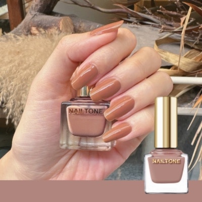 NAILTONE - NAILTONE 持久引力指甲油 (蜜漬栗奶) (10mL) N137