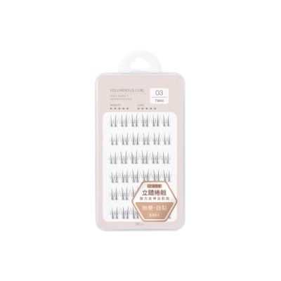 Solone Solone 宛若天生免膠式假睫毛 03 魅惑睫 36入