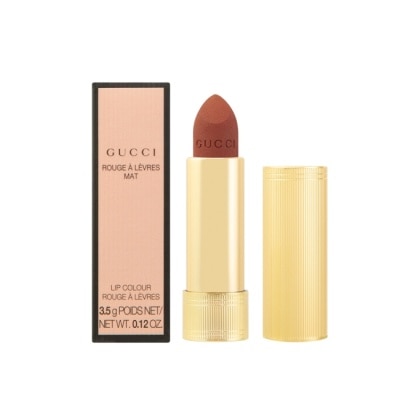 GUCCI GUCCI 潤澤絨霧唇膏(3.5g) #308 Lucy Dark Orange【短效良品2026/10】_國際航空版