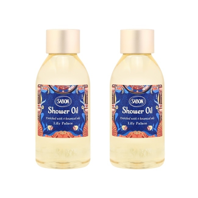 SABON Lily Palace美好年代沐浴油(100ml) 2入組_國際航空版