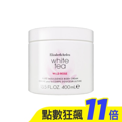 Elizabeth Arden雅頓 Elizabeth Arden雅頓 White Tea Wild Rose 白茶花綻野玫瑰舒體霜 400ml