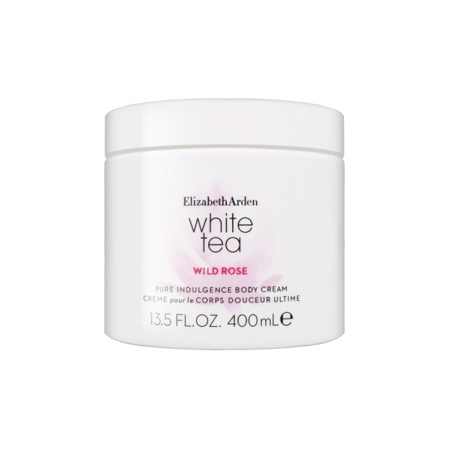 Elizabeth Arden雅頓 White Tea Wild Rose 白茶花綻野玫瑰舒體霜 400ml