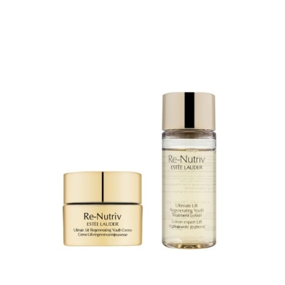 ESTEE LAUDER 雅詩蘭黛 Estee Lauder雅詩蘭黛 白金級極萃賦活花秘乳霜 15ml+賦活花秘凝露 30ml