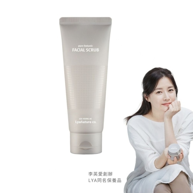 【Lyanature】李英愛親研LYA 超細炭磨砂角質乳 100g 公司貨 (有效期限2027.04.29 image