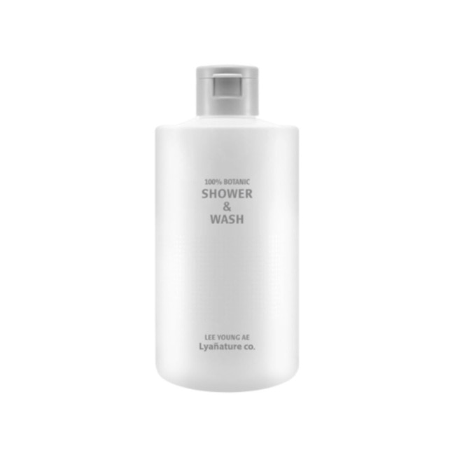 【Lyanature】李英愛親研LYA 天然系 全植物輕爽保濕沐浴露340g 公司貨