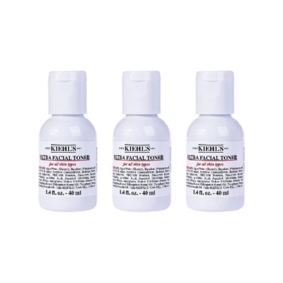 KIEHL’S 契爾氏 Kiehls契爾氏冰河保濕機能水40ml 三入組