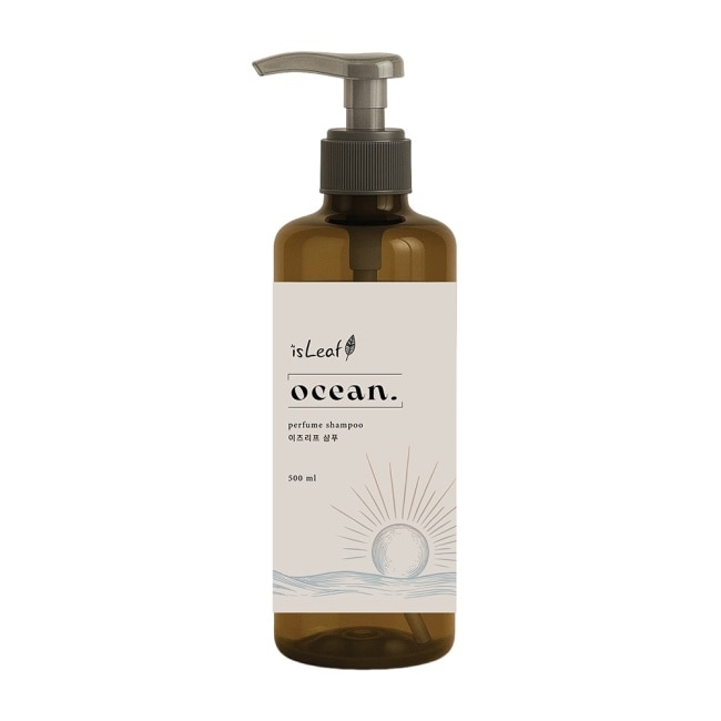 isLeaf純淨香氛洗髮精500ml-暮光海洋(涼感控油+冰河水)
