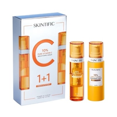 skintific - SKINTIFIC 10%PURE VC雙艙亮白精華1g+9g
