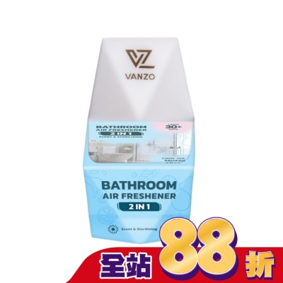 VANZO VANZO 繁卓 二合一廁所芳香劑 456 清香檸檬-1入裝