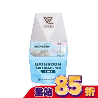 VANZO VANZO 繁卓 二合一廁所芳香劑 456 清香檸檬-1入裝