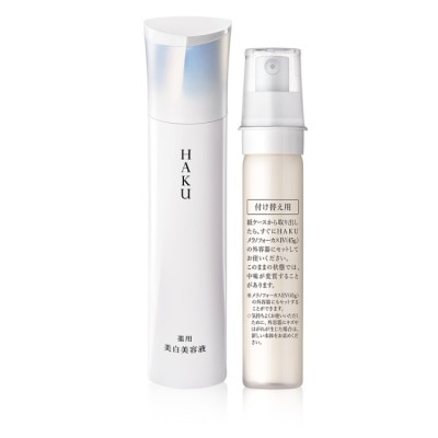SHISEIDO 資生堂 HAKU驅黑淨白 雙倍驅黑IV組2508 (45g+補充瓶45g)
