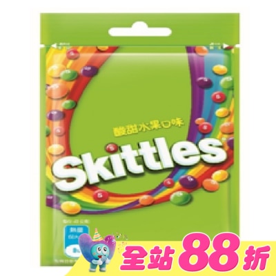 SKITTLES - 彩虹糖酸水果口味40g