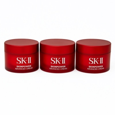 SKII SK-II 致臻肌活能量活膚霜15g 3入組 國際航空版 日期至2026.06