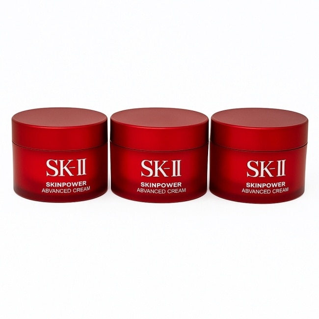 SK-II 致臻肌活能量活膚霜15g 3入組 國際航空版 日期至2026.06