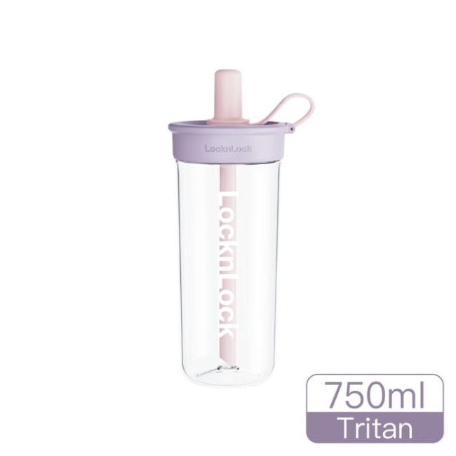 樂扣樂扣嚼對FUN飲吸管杯750ml/慕斯藍莓塔