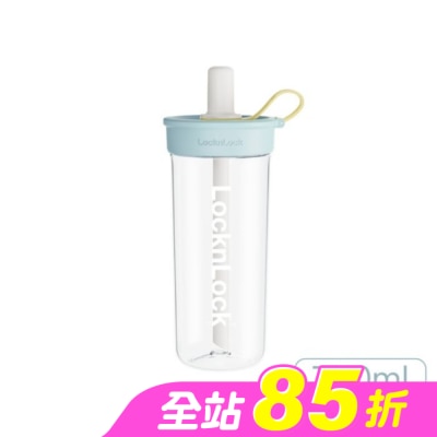 LOCK&LOCK樂扣樂扣 - 樂扣樂扣嚼對FUN飲吸管杯750ml/軟萌棉花糖