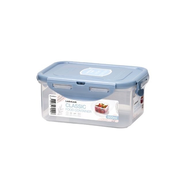 樂扣樂扣PP保鮮盒600ML/優雅藍