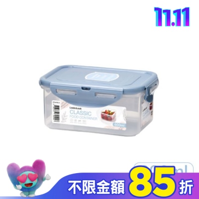 LOCK&LOCK樂扣樂扣 樂扣樂扣PP保鮮盒600ML/優雅藍