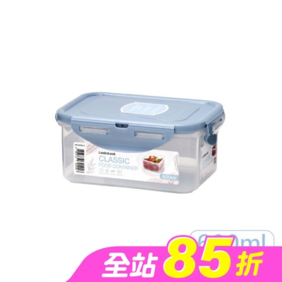 LOCK&LOCK樂扣樂扣 - 樂扣樂扣PP保鮮盒600ML/優雅藍