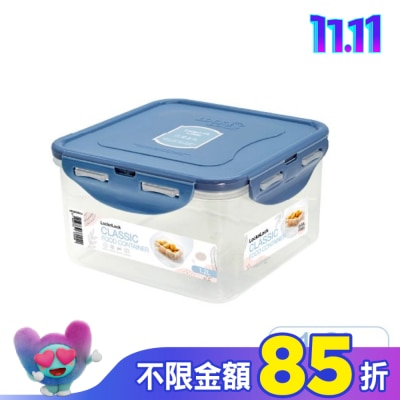 LOCK&LOCK樂扣樂扣 樂扣樂扣PP保鮮盒1.2L/優雅藍