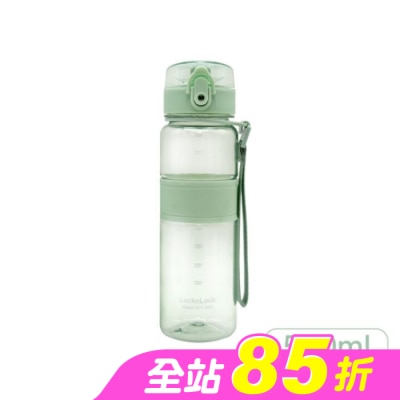 LOCK&LOCK樂扣樂扣 - 樂扣樂扣Tritan優質彈蓋提帶水壺500ml/淡莫綠