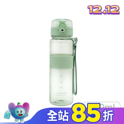LOCK&LOCK樂扣樂扣 樂扣樂扣Tritan優質彈蓋提帶水壺500ml/淡莫綠