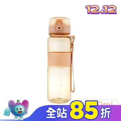LOCK&LOCK樂扣樂扣 樂扣樂扣Tritan優質彈蓋提帶水壺500ml/奶茶色