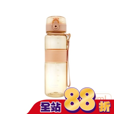 LOCK&LOCK樂扣樂扣 - 樂扣樂扣Tritan優質彈蓋提帶水壺500ml/奶茶色