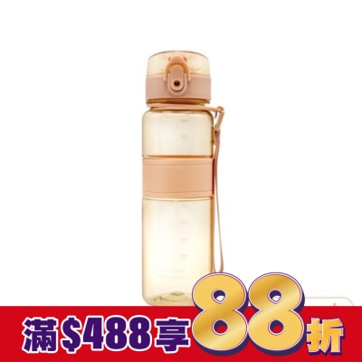 LOCK&LOCK樂扣樂扣 樂扣樂扣Tritan優質彈蓋提帶水壺500ml/奶茶色