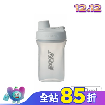 LOCK&LOCK樂扣樂扣 樂扣樂扣PP輕量扣環隨身瓶650ML/米灰色