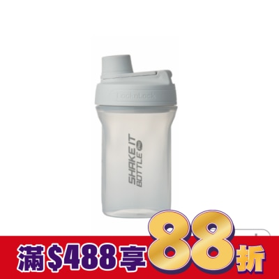 LOCK&LOCK樂扣樂扣 樂扣樂扣PP輕量扣環隨身瓶650ML/米灰色