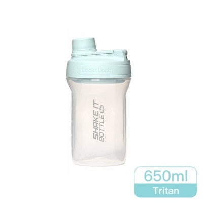LOCKNLOCK 樂扣樂扣PP輕量扣環隨身瓶650ML/寧靜藍