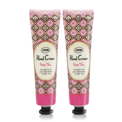 SABON SABON 玫瑰茶語護手霜(30ml)X2-國際航空版