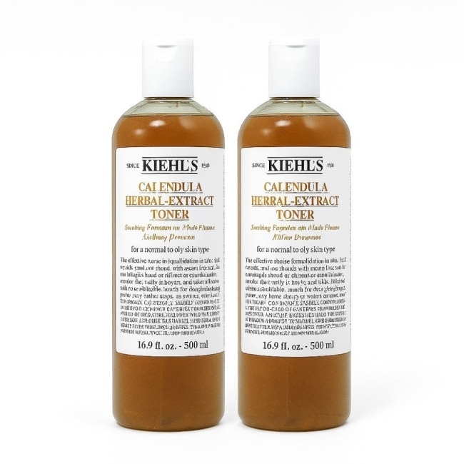 Kiehl，s契爾氏 金盞花精華修護化妝水500ml 2入組 國際航空版
