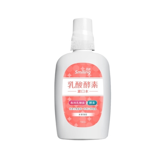 百齡乳酸酵素漱口水-水果薄荷700ML