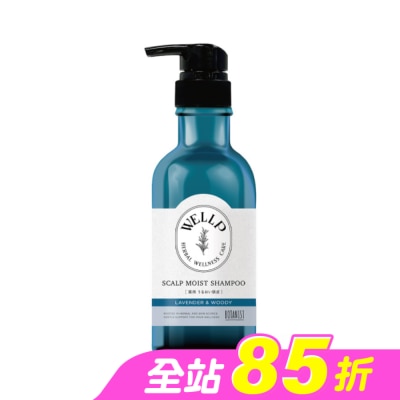 WELLP - Wellp草本頭皮調理洗髮精(水潤型)370ml