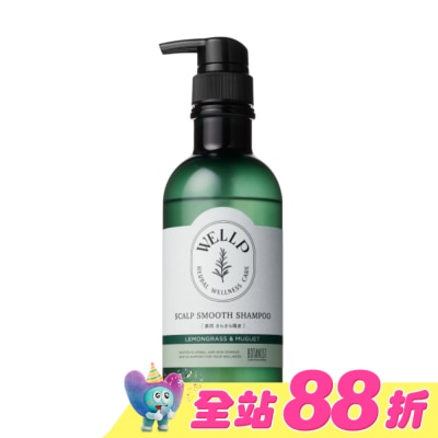 WELLP - Wellp草本頭皮調理洗髮精(清爽型)370ml