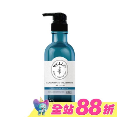 WELLP - Wellp草本頭皮調理潤髮乳(水潤型)370g