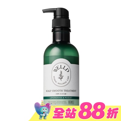 WELLP - Wellp草本頭皮調理潤髮乳(清爽型)370g