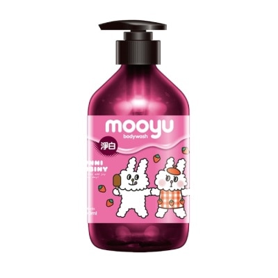 Mooyu沐語 Mooyu淨白柔膚沐浴露500ml-BK