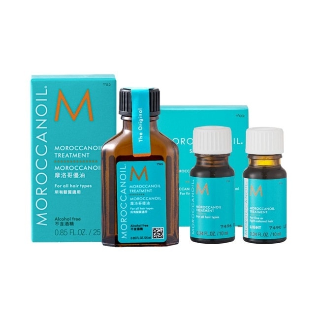 【MOROCCANOIL 摩洛哥優油】摩洛哥優油25ml+優油MINI組 公司貨