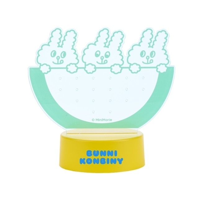 BUNNI KONBINY 兔子便利商店壓克力燈光飾品架 (西瓜款)