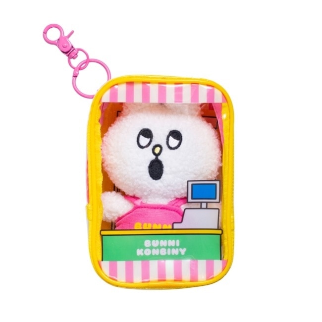 BUNNI KONBINY 兔子便利商店娃包+絨毛玩偶吊飾 (便利商店款)